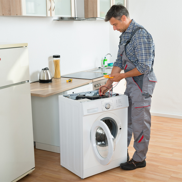 can you walk me through the steps of troubleshooting my washer issue in London West Virginia